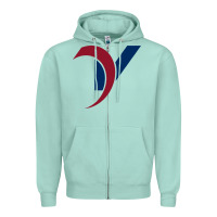 Seafoam Ventrac Zipper Hoodie - linhVisuals