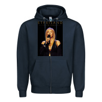 Navy #barbra streisand live in concert tour 2022 Zipper Hoodie - linhVisuals