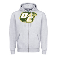 Heather Grey desoto high school, desoto Zipper Hoodie - linhVisuals