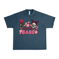 Valentine Babe Valentine's Day Skull Urban Heavy Tee | Teevron