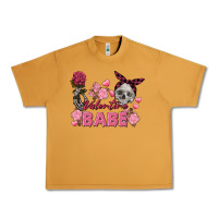 Peanut Butter Valentine Babe Valentine's Day Skull Urban Heavy Tee - FaDigitalArtStudio