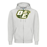 Dove Grey desoto high school, desoto Zipper Hoodie - linhVisuals