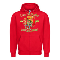 Red lee ho fooks restaurant china Zipper Hoodie - linhVisuals