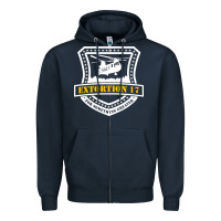 Navy Extortion 17 seals team six Zipper Hoodie - linhVisuals