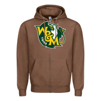 Chestnut william & mary tribe Zipper Hoodie - linhVisuals