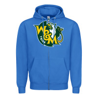 True Royal william & mary tribe Zipper Hoodie - linhVisuals