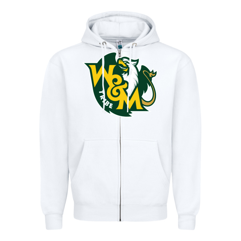 William & Mary Tribe Zipper Hoodie by linhVisuals | Teevron