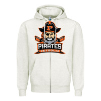 Oatmeal Heather petrolia high school, petrolia Zipper Hoodie - linhVisuals