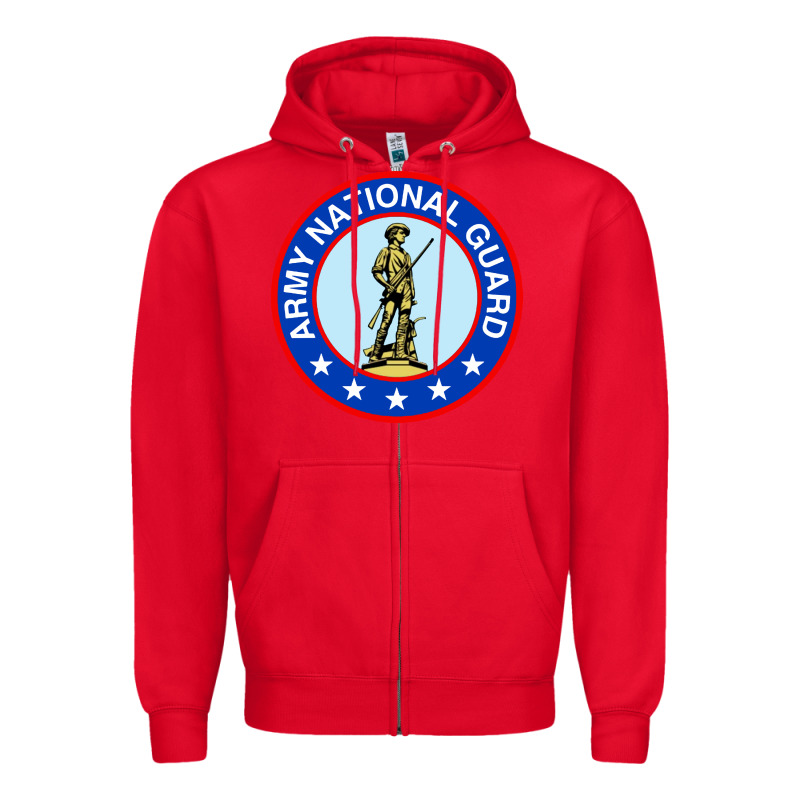 Army National Guard Zipper Hoodie by linhVisuals | Teevron