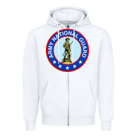 White army national guard Zipper Hoodie - linhVisuals