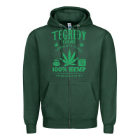Sports Green tegridy farms Zipper Hoodie - linhVisuals