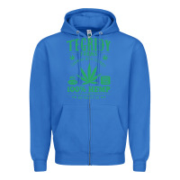 True Royal tegridy farms Zipper Hoodie - linhVisuals