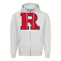 Dove Grey Rutgers Scarlet Knights, merch Zipper Hoodie - linhVisuals