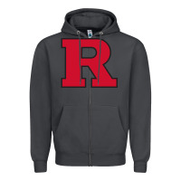 Smoke Rutgers Scarlet Knights, merch Zipper Hoodie - linhVisuals