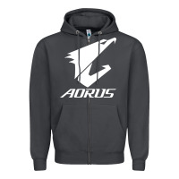 Smoke papan ibu gigabyte aorus yang lagi baru Zipper Hoodie - linhVisuals