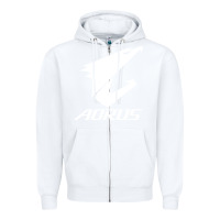 White papan ibu gigabyte aorus yang lagi baru Zipper Hoodie - linhVisuals