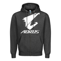 Charcoal Heather papan ibu gigabyte aorus yang lagi baru Zipper Hoodie - linhVisuals