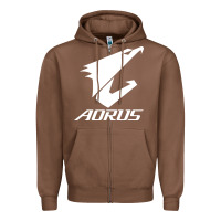 Chestnut papan ibu gigabyte aorus yang lagi baru Zipper Hoodie - linhVisuals