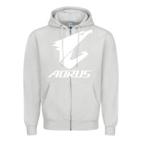 Dove Grey papan ibu gigabyte aorus yang lagi baru Zipper Hoodie - linhVisuals