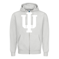Dove Grey Indiana Hoosiers, merch Zipper Hoodie - linhVisuals