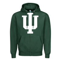 Sports Green Indiana Hoosiers, merch Zipper Hoodie - linhVisuals
