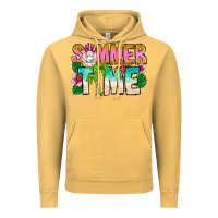 Vintage Mustard Summer Time Vintage Hoodie - CowhideDigitalArt