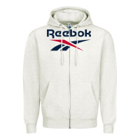 Oatmeal Heather ree-bok-vector-art Zipper Hoodie - linhVisuals