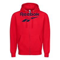 Red ree-bok-vector-art Zipper Hoodie - linhVisuals