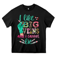Black i like big veins and i cannot lie Heavy Core Tee - CowGirlArtShop