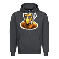 Smoke Alf Zipper Hoodie - linhVisuals