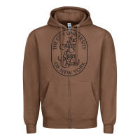Chestnut College Of Staten Island Zipper Hoodie - linhVisuals
