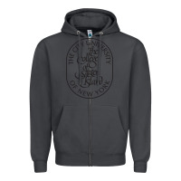 Smoke College Of Staten Island Zipper Hoodie - linhVisuals