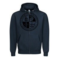 Navy Csu Dominguez Hills Zipper Hoodie - linhVisuals
