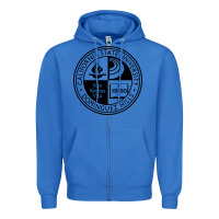 True Royal Csu Dominguez Hills Zipper Hoodie - linhVisuals