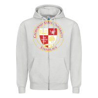 Dove Grey Csu Stanislaus Zipper Hoodie - linhVisuals