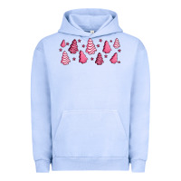Pigment Grape Ice pink christmas cakes Urban Hoodie - Jasminsmagicworld