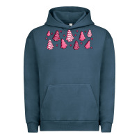 Pigment Midnight Navy pink christmas cakes Urban Hoodie - Jasminsmagicworld