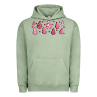 Pigment Oil Green pink christmas cakes Urban Hoodie - Jasminsmagicworld