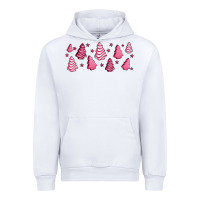 White pink christmas cakes Urban Hoodie - Jasminsmagicworld