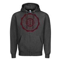 Charcoal Heather Eastern Kentucky University Zipper Hoodie - linhVisuals