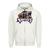 Oatmeal Heather knoxville ice bears Zipper Hoodie - linhVisuals