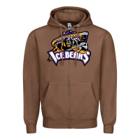 Chestnut knoxville ice bears Zipper Hoodie - linhVisuals