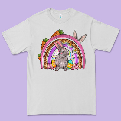 Easter Rainbow Premium Tee Designed By Oliviacreatesart