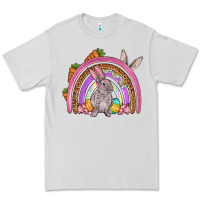 Dove Grey Easter rainbow Premium Tee - OliviaCreatesArt