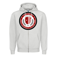 Dove Grey Stony Brook University Zipper Hoodie - linhVisuals