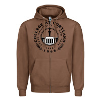 Chestnut Suny Cortland Zipper Hoodie - linhVisuals