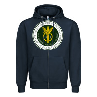 Navy Suny Delhi Zipper Hoodie - linhVisuals