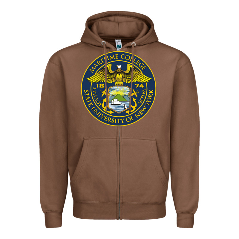 Suny Maritime Full Color Zipper Hoodie by linhVisuals | Teevron