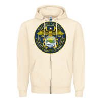 Sandshell Suny Maritime Full Color Zipper Hoodie - linhVisuals