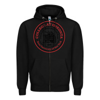 Black Suny Oneonta Zipper Hoodie - linhVisuals